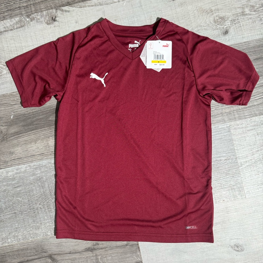 Puma boys medium dry cell tshirt